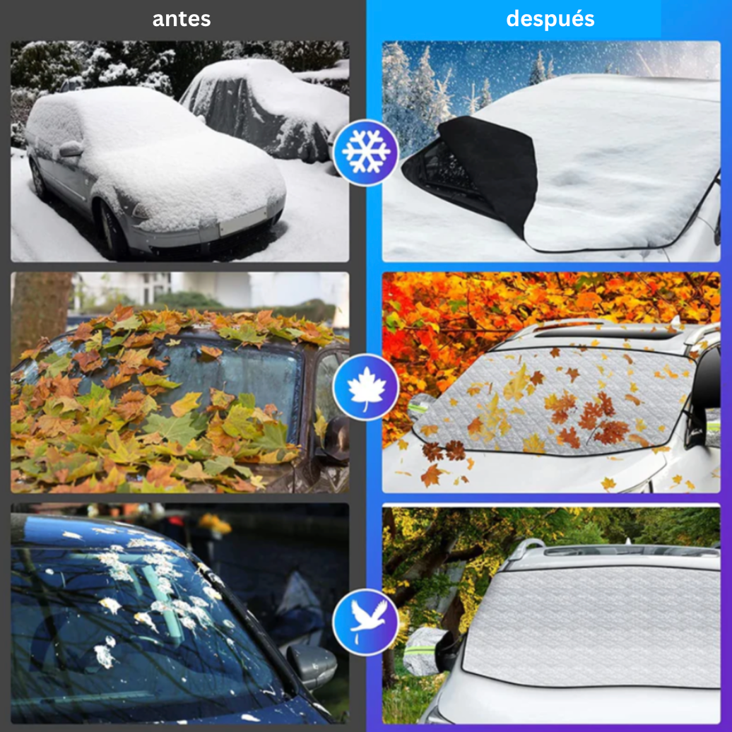 Cubierta del parabrisas del coche